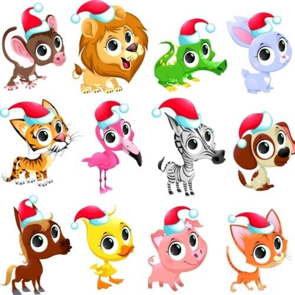 12 con giáp chibi đáng yêu