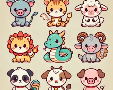 Kho 217+ hình ảnh 12 con giáp chibi cute siêu cấp đáng yêu