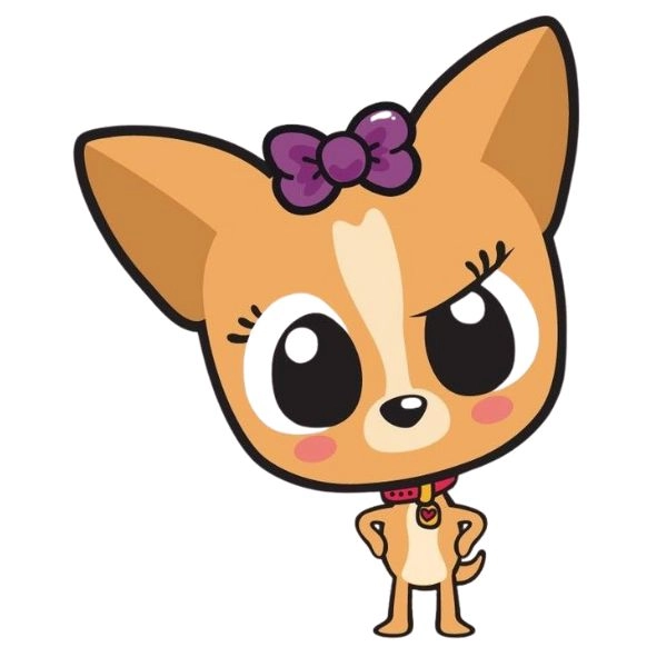 Chó con chibi cute xinh xắn