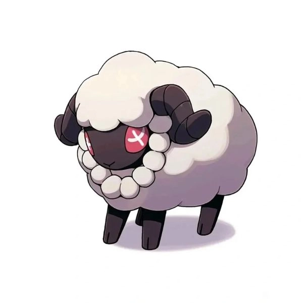 ảnh con cừu chibi xấu xí