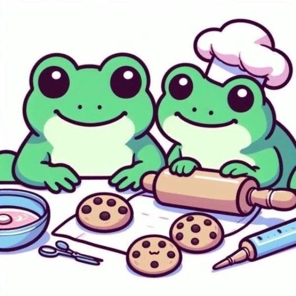 ảnh con ếch cute