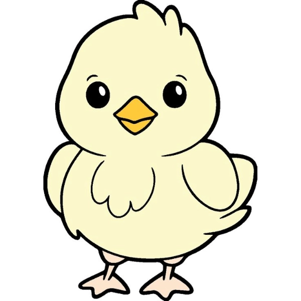 ảnh con gà chibi