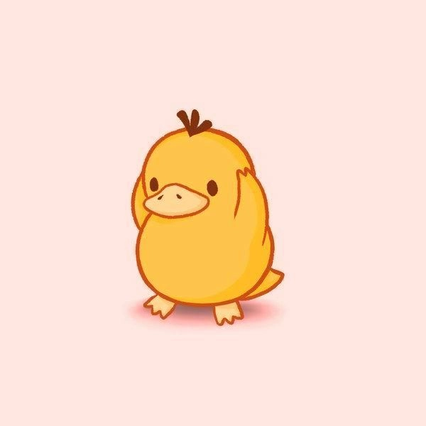 Vịt cute chibi dễ thương