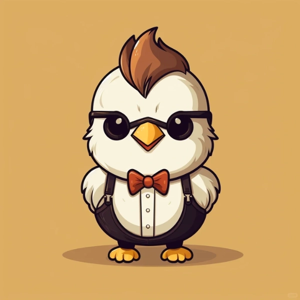 ảnh gà con chibi siêu ngầu