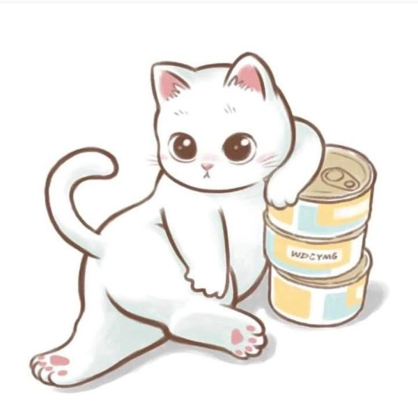 ảnh mèo chibi cute hài hước