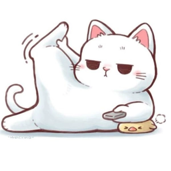 ảnh mèo chibi cute hài