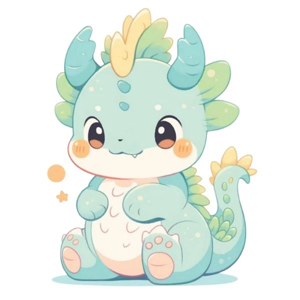 rồng chibi đáng yêu nhất 