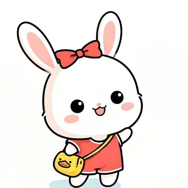 Hình ảnh chibi thỏ siêu dễ thương