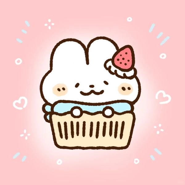 Hình minh họa chibi cute thỏ