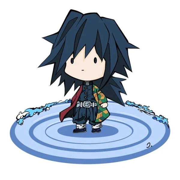 tomioka giyuu chibi cute hài hước
