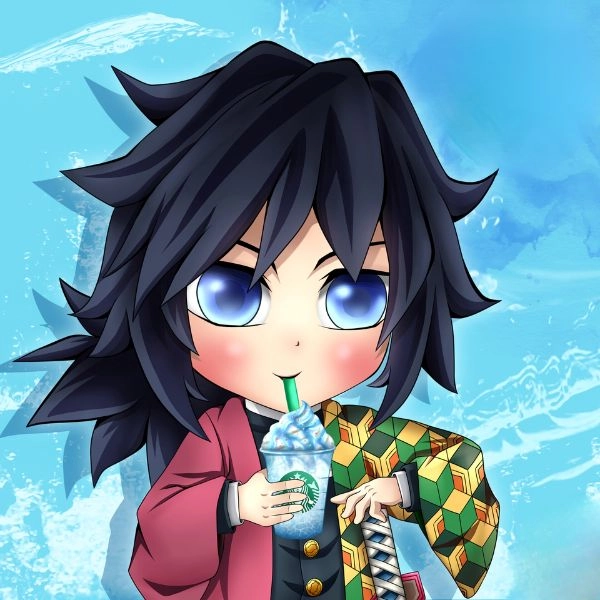 Tomioka Giyuu chibi lạnh lùng