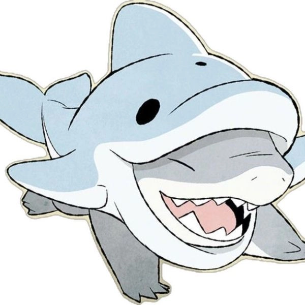 cá mập chibi dễ thương