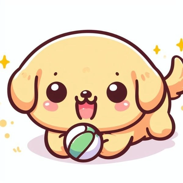 chibi chó con