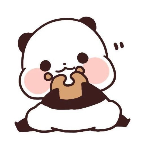Gấu trúc cute theo phong cách chibi