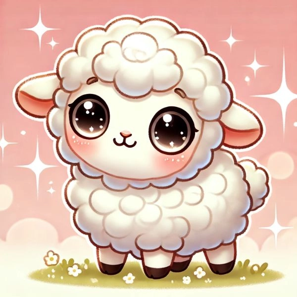 con cừu chibi
