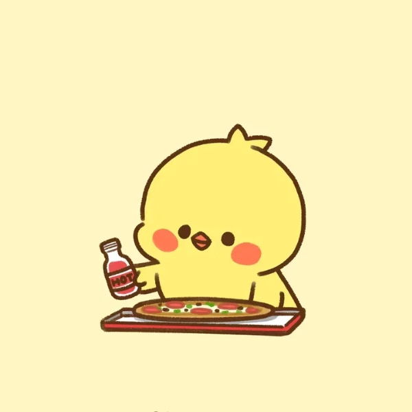 con gà chibi cute đáng yêu