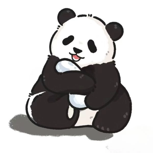 Gấu trúc chibi cute dễ thương