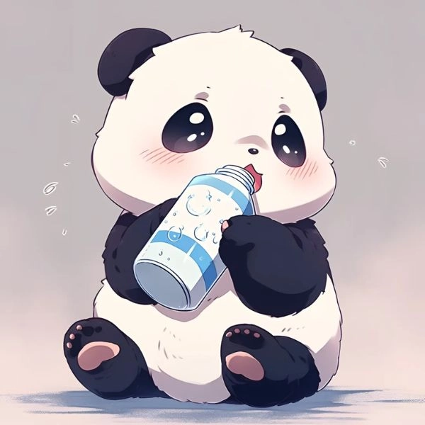 Ảnh gấu trúc chibi cute ngộ nghĩnh