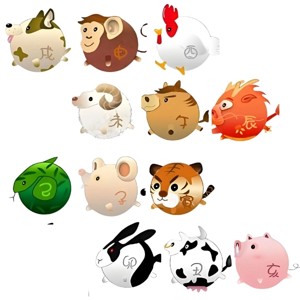 hình ảnh 12 con giáp chibi đẹp mắt