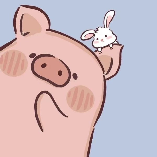 hình ảnh chibi con heo đáng yêu