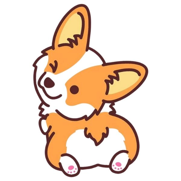 hình ảnh con chó chibi cute