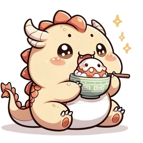 Ảnh rồng chibi cực yêu