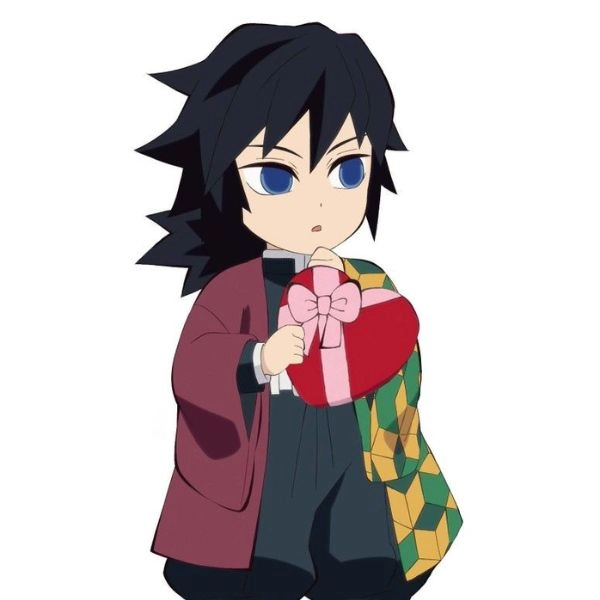hình ảnh giyuu chibi đáng yêu