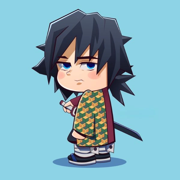 hình ảnh giyuu chibi đẹp