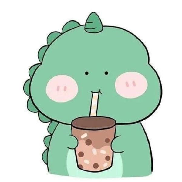 hình ảnh khủng long chibi dễ thương