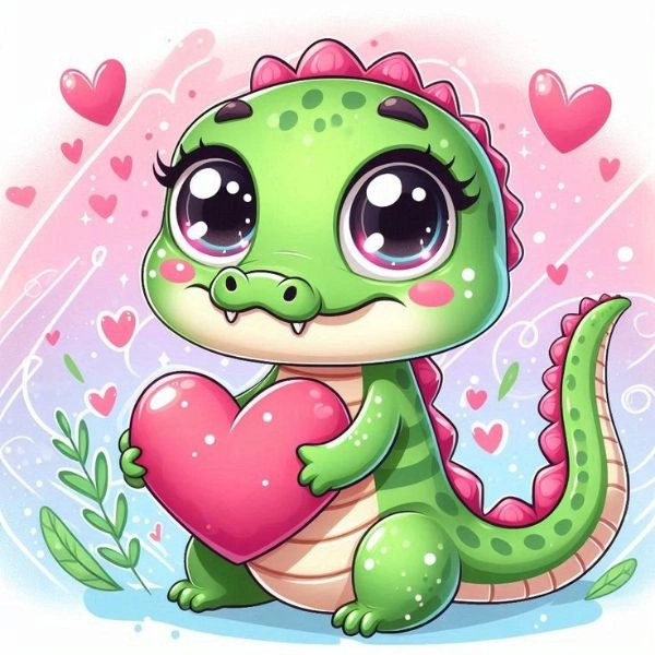 rồng chibi dễ thương cho avatar 