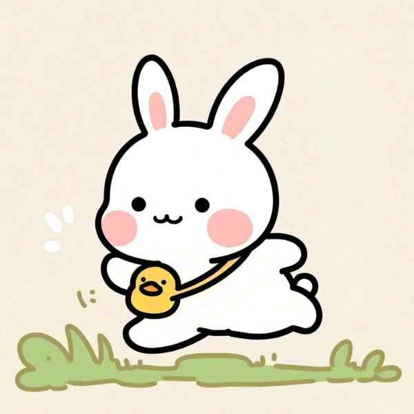 Hình ảnh dễ thương thỏ chibi