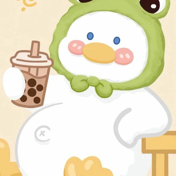 hình ảnh vịt chibi dễ thương