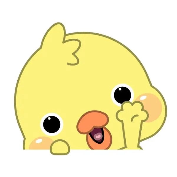 hình ảnh vịt con chibi
