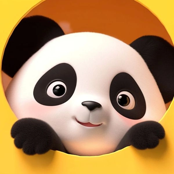 Hình chibi cute của gấu trúc