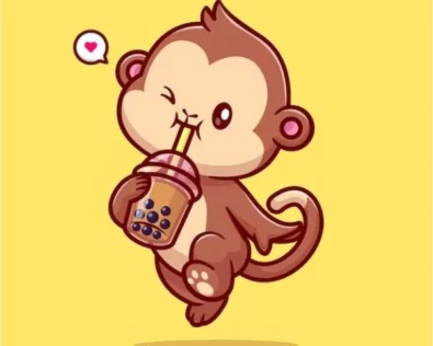 Tuyển chọn 111+ hình con khỉ chibi dễ thương siêu đáng yêu