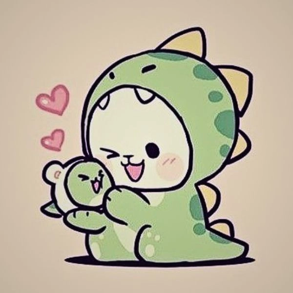 hình khủng long chibi đẹp nhất