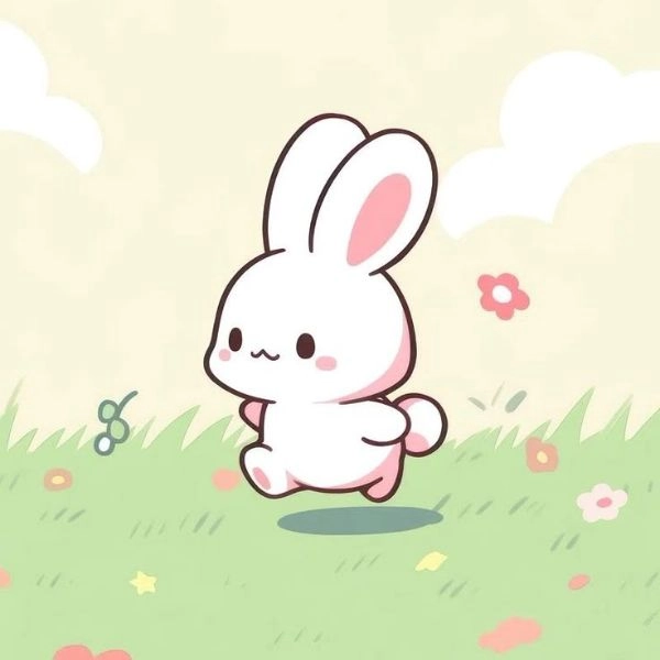 Hình ảnh chibi thỏ cute đẹp