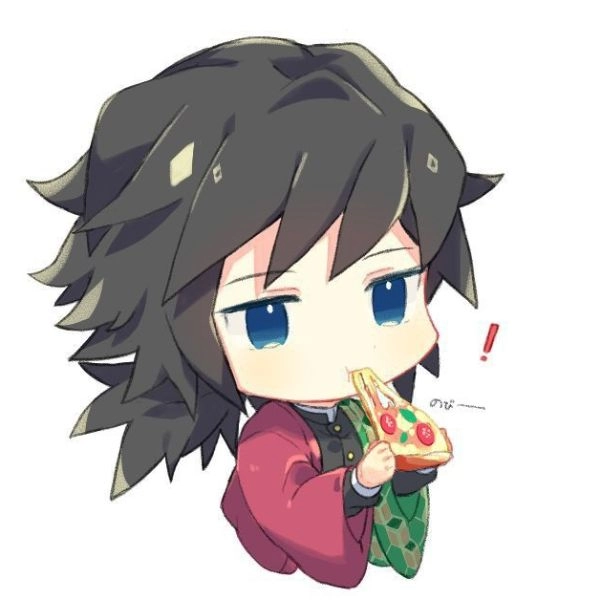 hình tomioka giyuu chibi đáng yêu