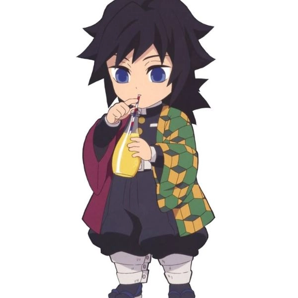 hình tomioka giyuu chibi dễ thương