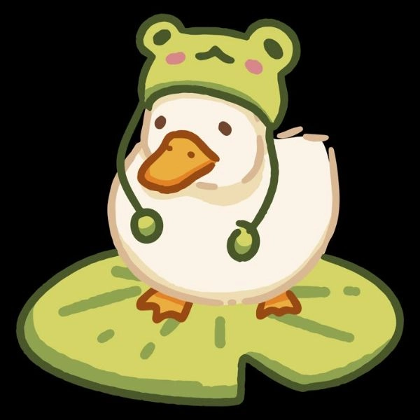 vịt chibi ngộ nghĩnh