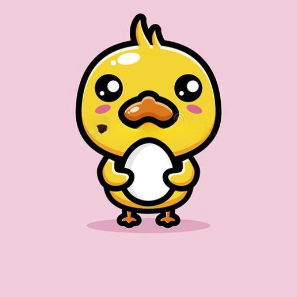 Ảnh vịt cute quá xinh