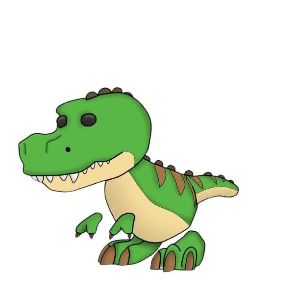 khủng long chibi đáng yêu