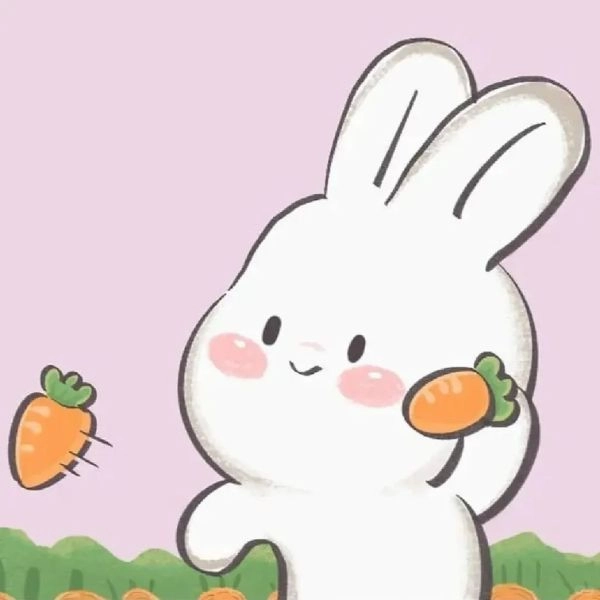 Hình cute chibi thỏ dễ vẽ