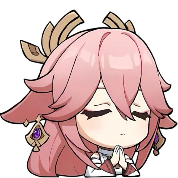 yae miko chibi dễ thương